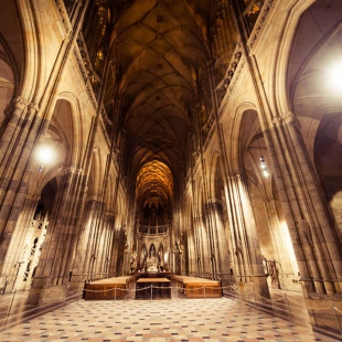 Lighting of St. Vitus Cathedral 