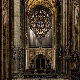Organ prospectus of St. Vitus Cathedral